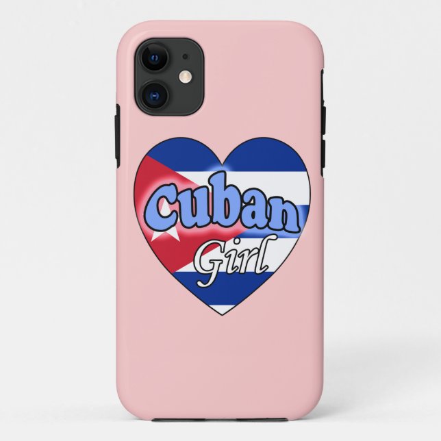 Funda De Case-Mate Para iPhone Cuban Girl (Reverso)