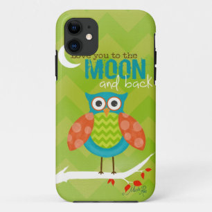Funda Para iPhone 11 Cubierta/amor del teléfono celular usted al búho
