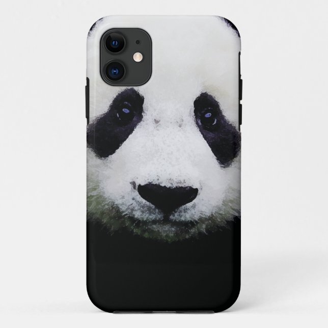 Funda De Case-Mate Para iPhone Cubierta animal del iPhone 5 de la panda (Reverso)