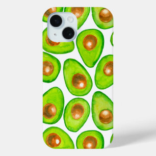 Funda Para iPhone 15 Cubierta de aguacate