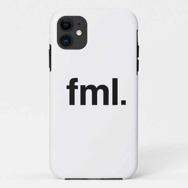 Funda De Case-Mate Para iPhone Cubierta de FML Iphone (Reverso)