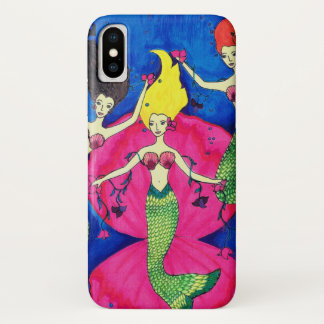 Funda Para iPhone X Cubierta de Iphone X de la sirena