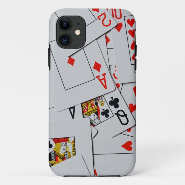 Funda De Case-Mate Para iPhone Cubierta de tarjetas dispersas, estuche para iPhon (Reverso)