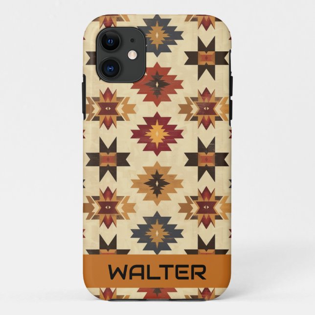 Funda De Case-Mate Para iPhone Cubierta de teléfono celular de nombre personaliza (Reverso)