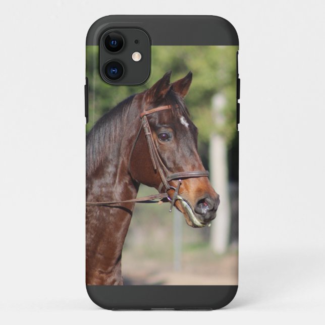 Funda De Case-Mate Para iPhone Cubierta de teléfono de caballo (Reverso)