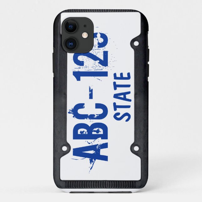 Funda De Case-Mate Para iPhone Cubierta del caso de la placa (Reverso)