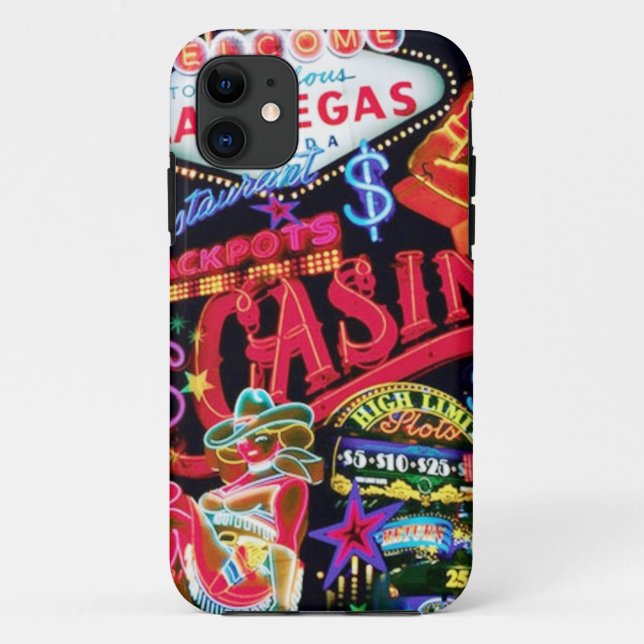 Funda De Case-Mate Para iPhone Cubierta del caso del iPhone de Las Vegas (Reverso)