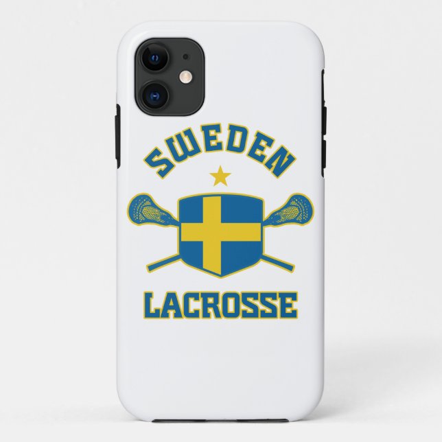 Funda De Case-Mate Para iPhone Cubierta del iphone 5 de Suecia LaCrosse (Reverso)