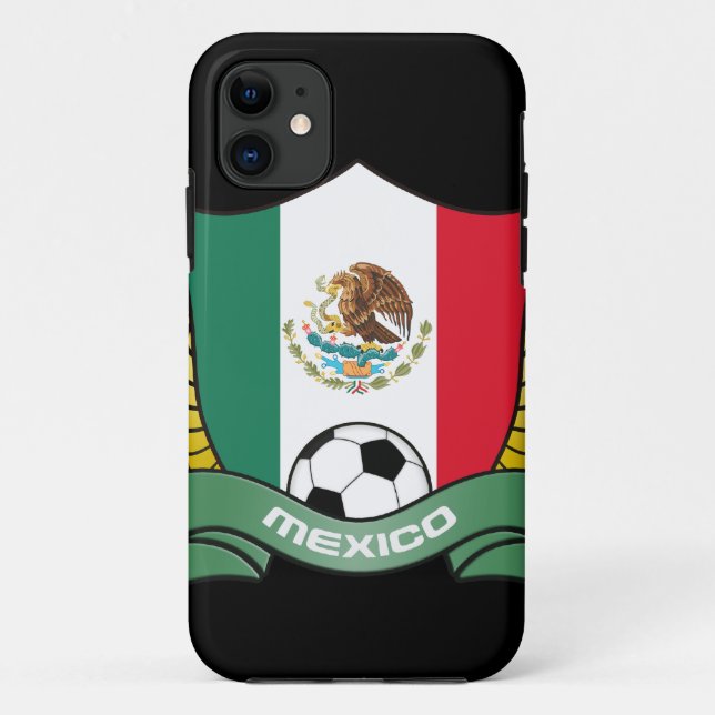 Funda De Case-Mate Para iPhone Cubierta del iPhone 5 del fútbol de México (Reverso)
