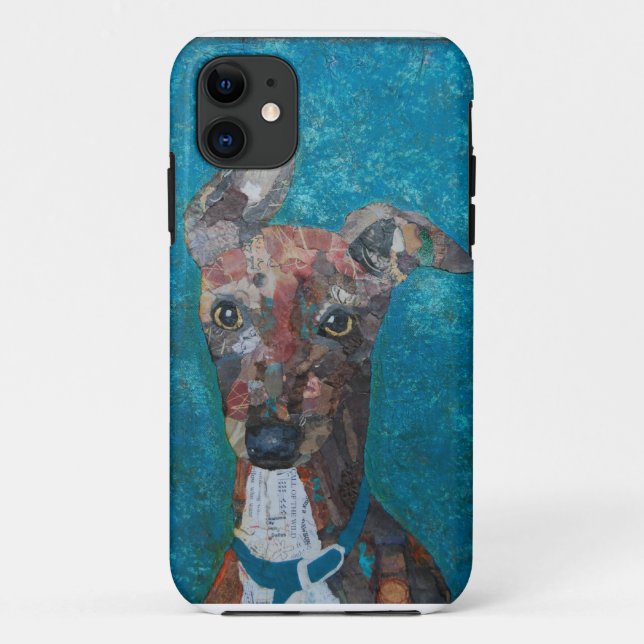 Funda De Case-Mate Para iPhone Cubierta del iphone 5 del galgo italiano (Reverso)
