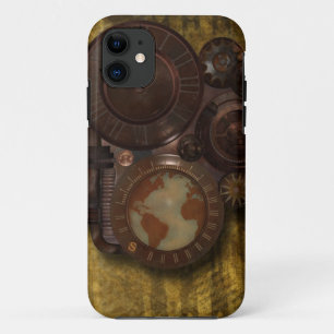 title_seo2 Cubierta del iPhone 5 del reloj del globo de