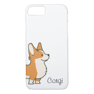 title_seo2 Cubierta del iPhone 7 del Corgi