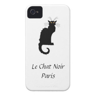 Carcasa Para iPhone 4 De Case-Mate Cubierta del iPhone de Le Chat Noir París
