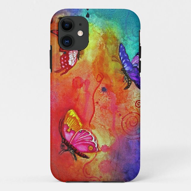 Funda De Case-Mate Para iPhone Cubierta del teléfono celular de explosión de colo (Reverso)