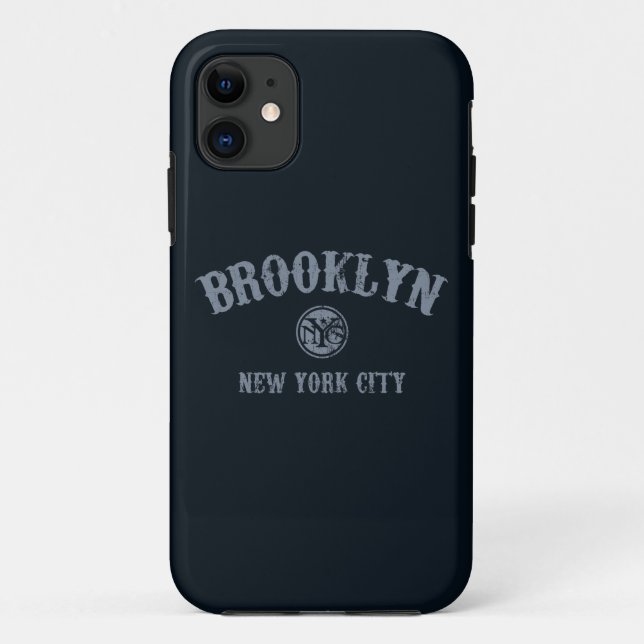 Funda De Case-Mate Para iPhone Cubierta del teléfono de Brooklyn Nueva York (Reverso)