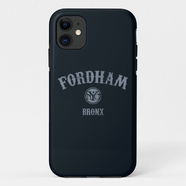 Funda De Case-Mate Para iPhone Cubierta del teléfono de Fordham Bronx NYC (Reverso)