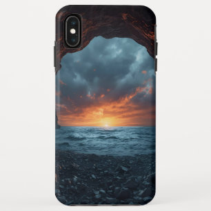 Funda Para iPhone XS Max Cubierta dramática de teléfono de capa marina - Vi