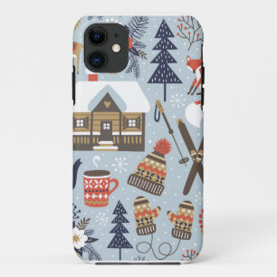 Funda Para iPhone 11 cubierta IPhone de Apple para Invierno