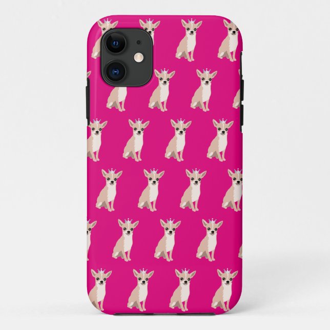 Funda De Case-Mate Para iPhone Cubierta linda del iPhone del perro de la (Reverso)