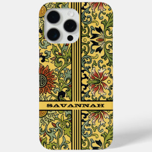 Funda Para iPhone 15 Pro Max Cubierta personalizada Damask para iPhone: elige e
