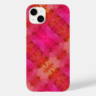 Funda Para iPhone 14 Plus De Case-Mate Cubierta roja y rosa abstracta