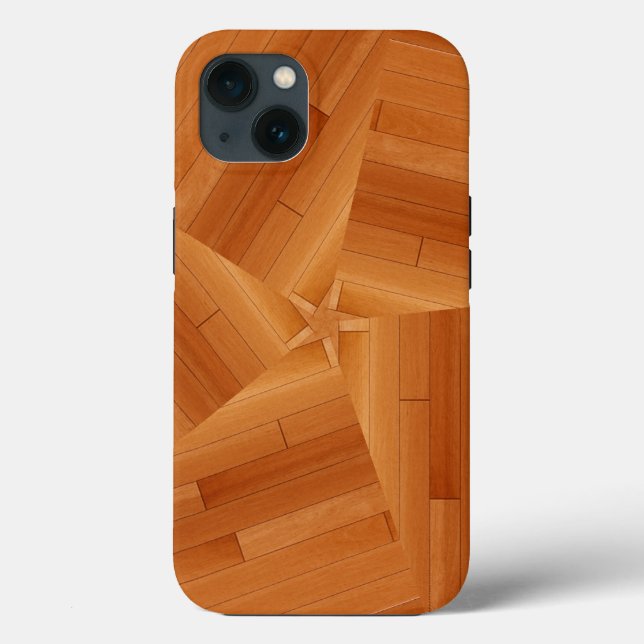 Funda De Case-Mate Para iPhone Cubierta Solar - Centro de Estrella Barnizada (Reverso )