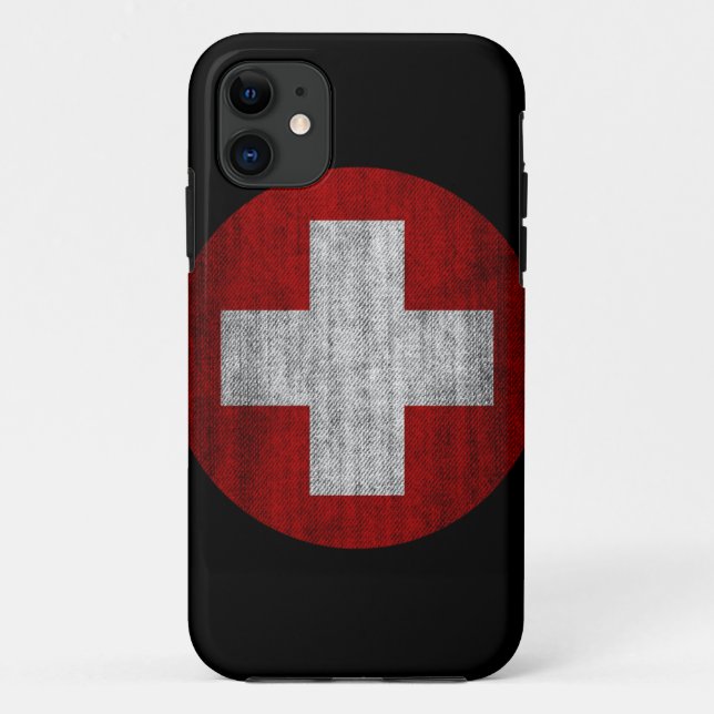 Funda De Case-Mate Para iPhone Cubierta telefónica de Suiza (Reverso)