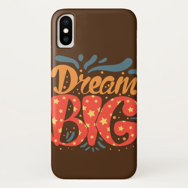 Funda De Case-Mate Para iPhone "Cubierta telefónica Inspiradora grande de sueño" (Reverso)