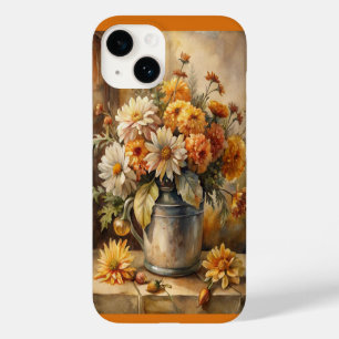 Funda Para iPhone 14 De Case-Mate Cubo con Floral de Otoño