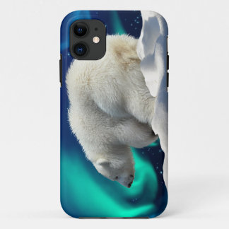 11 Cubo de oso polar y Funda Aurora para iPhone 5