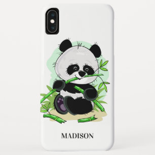 Funda Para iPhone XS Max Cubos de teléfono con nombre personalizado de Cute