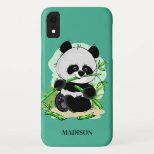 Funda Para iPhone XR Cubos de teléfono con nombre personalizado de Cute