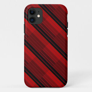 Funda Para iPhone 11 Cuchillo geométrico rojo y negro