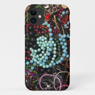 Funda Para iPhone 11 cuentas de colores