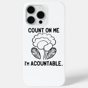Funda Para iPhone 15 Pro Max Cuente conmigo, soy responsable