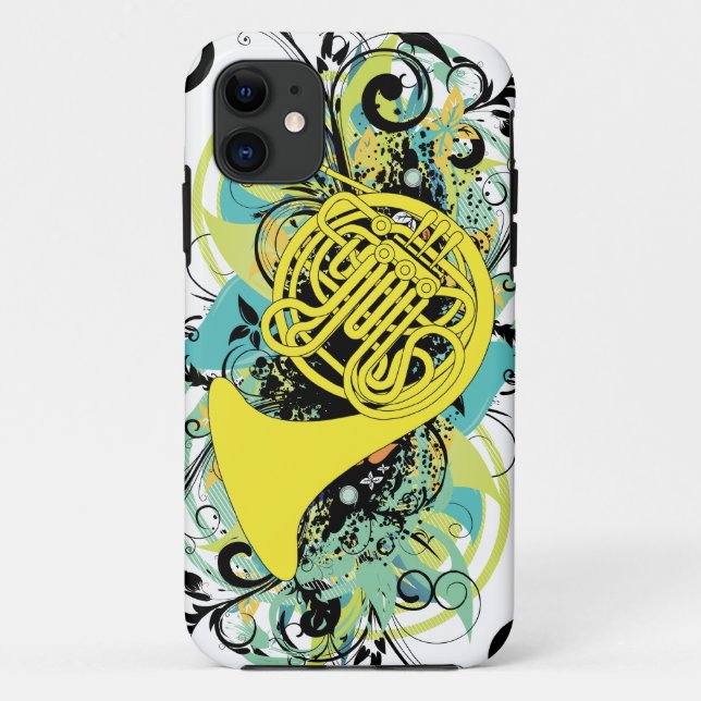 Funda De Case-Mate Para iPhone Cuerno Francés (Reverso)