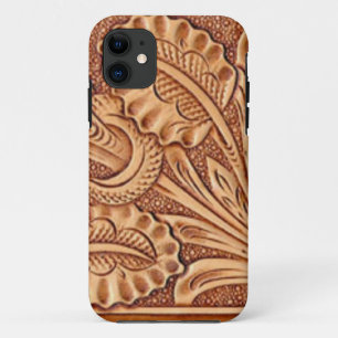 Funda Para iPhone 11 cuero al sudoeste de la moda de la vaquera del