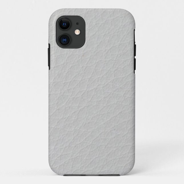 Funda De Case-Mate Para iPhone Cuero blanco (Reverso)