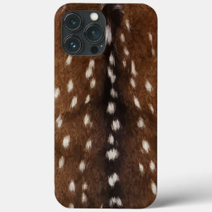 Funda Para iPhone 13 Pro Max Cuero de Ciervo Axis Exótico Vintage Impreso