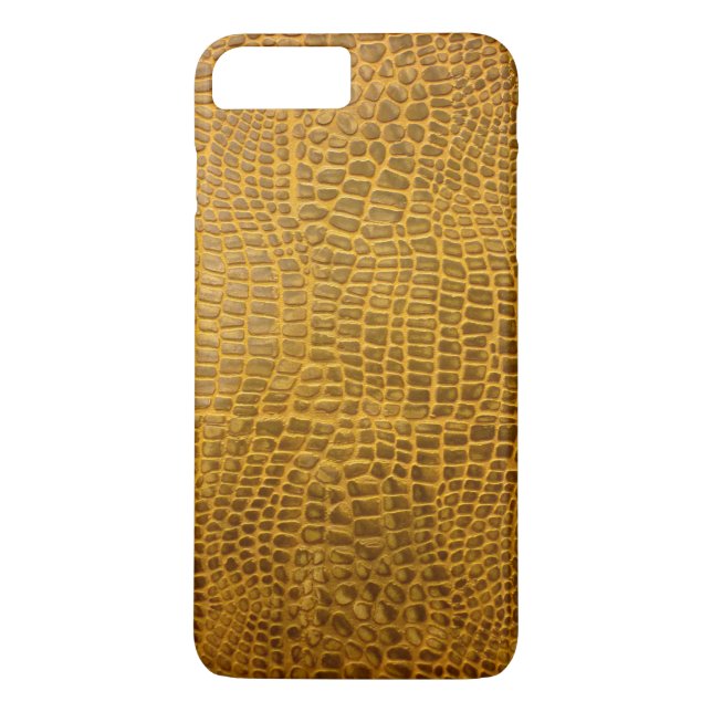 Funda De Case-Mate Para iPhone Cuero del cocodrilo (Reverso)