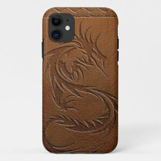 Funda Para iPhone 11 Cuero del dragón