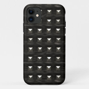 Funda Para iPhone 11 Cuero negro retorcido