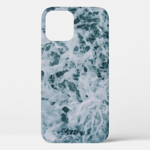 Funda Para iPhone 12 Cuerpo de espumas de agua y de mar