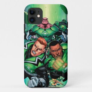 Funda Para iPhone 11 Cuerpo verde de la linterna