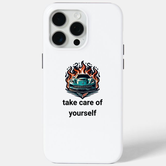 Funda De Case-Mate Para iPhone Cuida de Ti Mismo (Reverso )