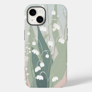 Funda Para iPhone 14 De Case-Mate Cuidada lirio del valle pastel