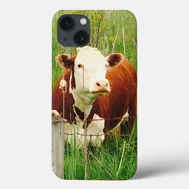 Funda De Case-Mate Para iPhone Cuidada Vaca Cuidadosa 4Claire (Reverso)