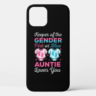 Funda Para iPhone 12 Cuidadora De La Tía De Género Ama A Tu Bebé