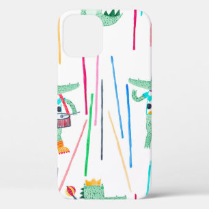 Funda Para iPhone 12 Cuidados cocoteros con instrumentos musicales. Wat