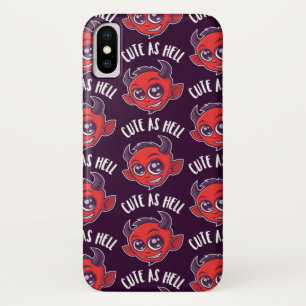Funda Para iPhone X Cuidar como diablo